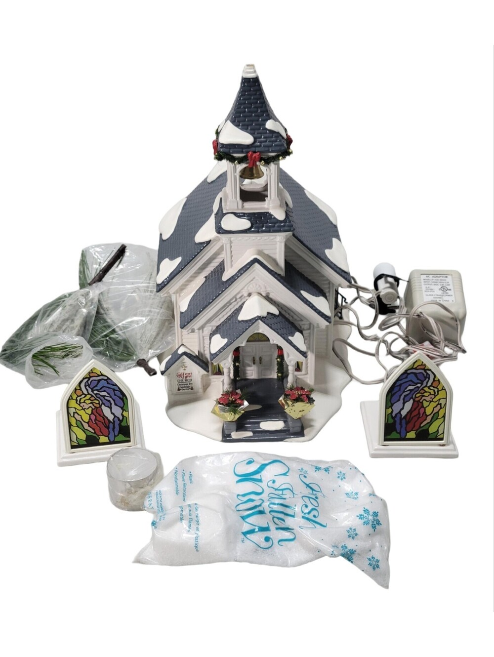 Dept 56 The Original Snow Village Silent Night Church - 56.55378